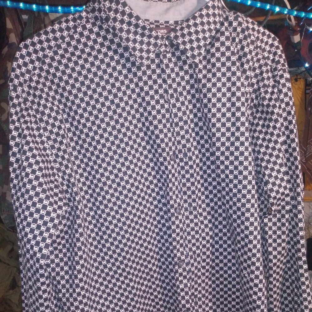 Michael kors long sleeve dress shirt